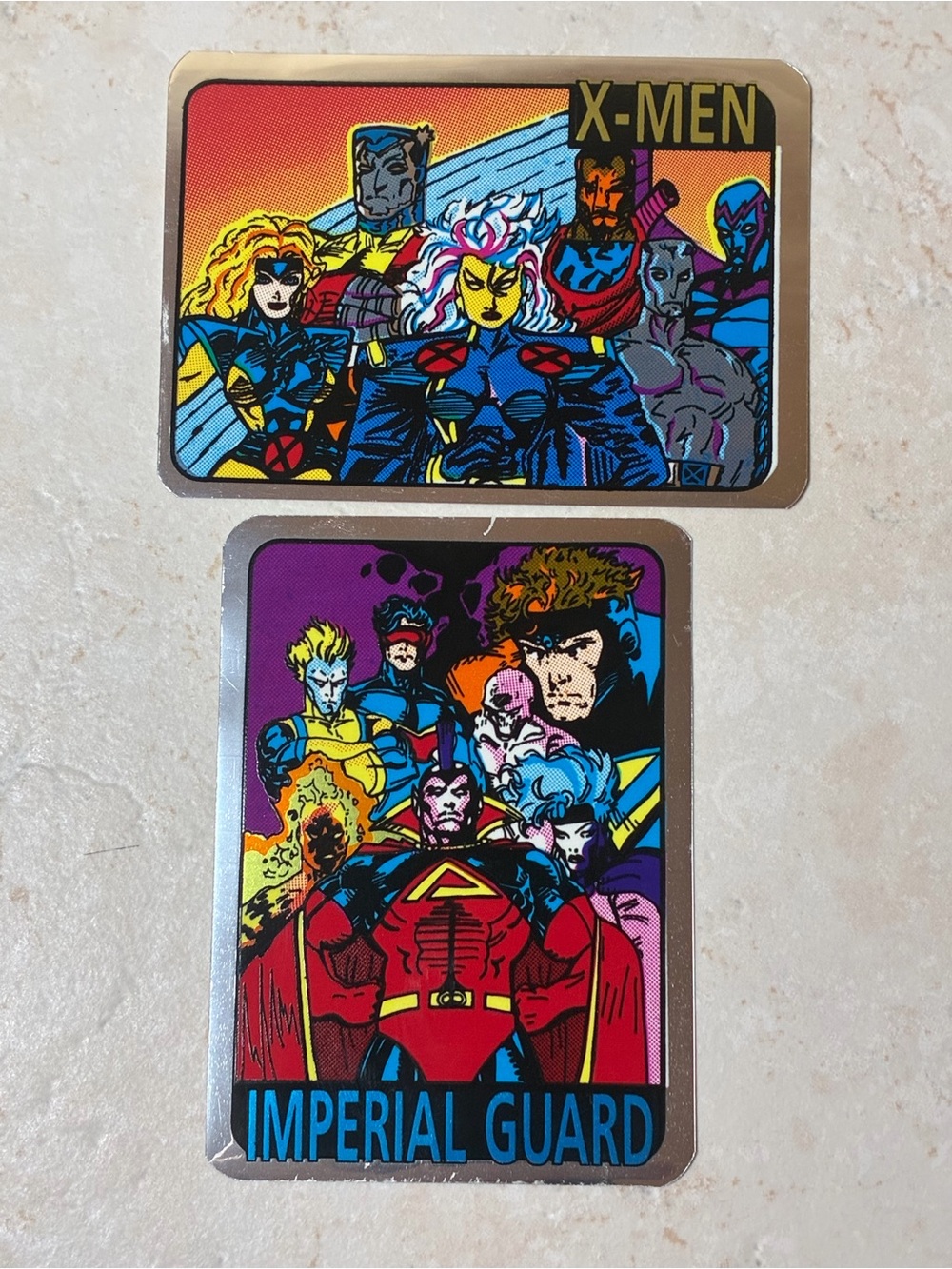 X-Men & Imperial Guard Collectible Cards - Multicolor